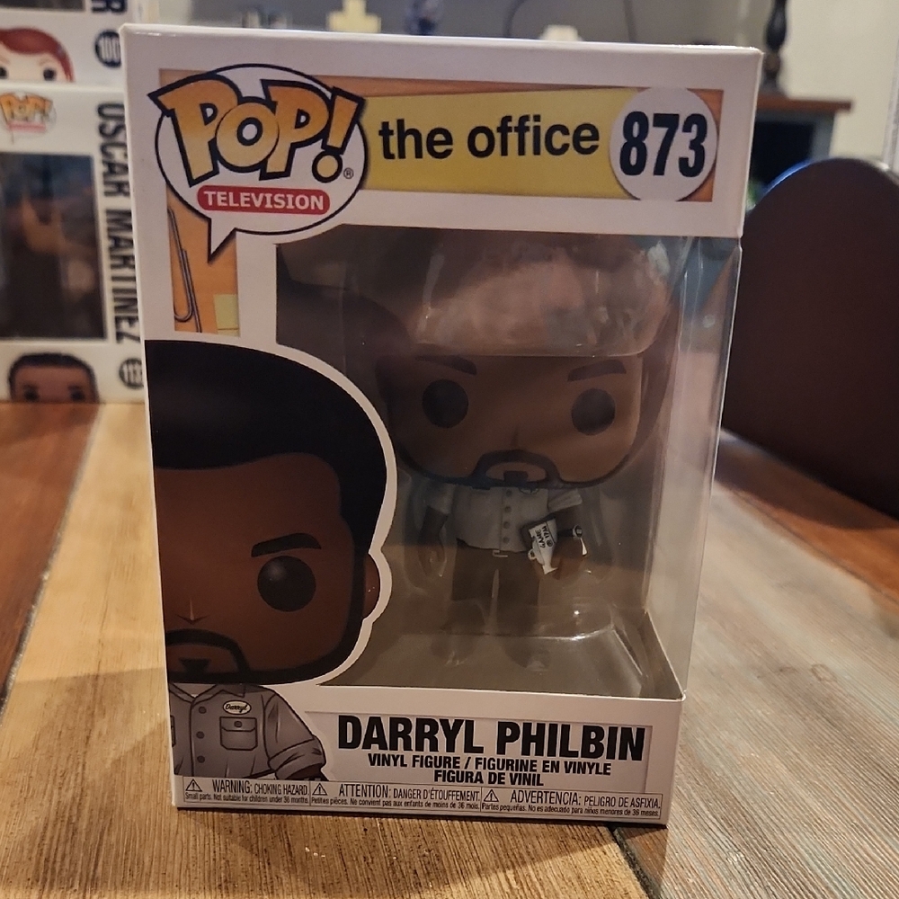 Funko Darryl Philbin Vinyl Figure - Beige, Black, Gray